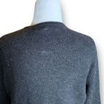 Rag and Bone Dark Charcoal Gray Wool Blend Neutral Knit Pullover Crewneck Sweater Photo 5