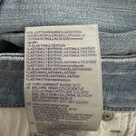 NYDJ Jeans Womens 16 Blue Light Wash Jenna Straight Ankle Rolled Raw Hem Casual Photo 7