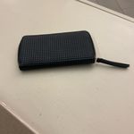 Estée Lauder Wallet  Black Textured Zip Wallet Perfect Condition Photo 1