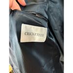 Men's Cricket Blazer Jacket, Black & White Striped, Size 46S Photo 5