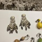 Lot of 4 Bead / Beaded Vintage Photo 6