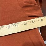 Very J V ery j burnt orange brown long sleeve shirt in large Photo 7