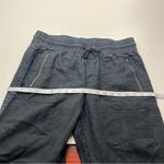 Athleta Cabo Linen Jogger Womens Size 10 Tall Black Style# 530642 Coastal Pant Photo 9