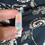 LuLaRoe NWOT Leggings Navy Blue White Paisley Floral Damask OS One Size (2-10) Photo 4