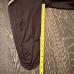 Lululemon Capri Leggings Deep Purple with Periwinkle Trim Size 10 Photo 8