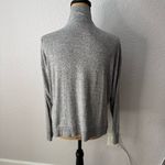 Aerie Lightweight Pullover Sweater Size S Heather Grey Pocket Long Sleeve Casual Photo 5