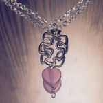 Puzzle Piece Heart Necklace Photo 3