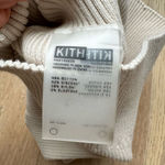 Kith  Jen Biker Shorts Size Small Ribbed High Rise Streetwear Athleisure LOGO Photo 5