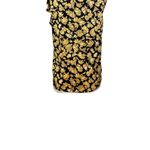 Banana Republic cowl neck floral navy blue yellow white Sleeveless Top Photo 8