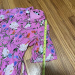 Abbey Glass NWOT‎ Button Front Charlotte Gown in Pink Tossed Floral Size XS Photo 11