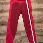 PINK - Victoria's Secret Victorias Secret PINK Seamless Leggings Yoga Pants 2 Tone Red Women’s Size Small Photo 6