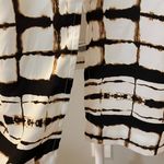 MM.LaFleur  black, white & brown sleeveless tunic. Medium. Photo 3