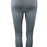 Set Active Women's Gray Blue Mid Rise Athletic Workout Yoga Leggings Pants XS Photo 2