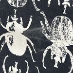 India Hicks  Beetle Canvas Tote Bag Navy Blue White & Small Pouch Eleuthera Photo 9