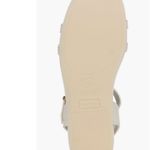 Franco Sarto NEW Evan Ankle Strap Sandal (Women) CHIFFON WHITE, Size 7.5 M Photo 2