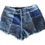 Zana Di Y2K  denim patchwork shorts size 5/6  Photo 0
