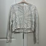 Madewell MWL Tie-Dye Crop Sweatshirt Tee Size Medium $75 Photo 1