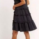 Rebecca Minkoff  Sasha Black Sleeveless Ruffle Mini Dress Sz. XS Photo 0