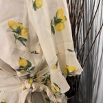 Elodie 🌸 LEMON FRUIT WRAP DRESS SIZE SMALL🌸 Photo 3