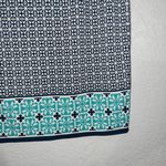 Max Studio Blue Geometric Pencil Skirt Size Medium Photo 1