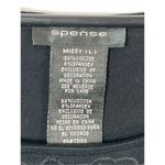 Spense Women's Tie Waist Cap Sleeve Embroidered Knee Length Dress Black Large Photo 5