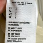 American Eagle  Outfitters Women's Size 2 Ivory Floral V-Neck Adjustable Jumpsuit Photo 13