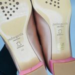 PEDRO GARCIA ELADIA Satin Pumps Colorblock champagne/pink heel size 10 Pink Photo 3