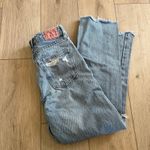 ZARA  Women’s High Rise Distressed Mom Jean Sz 0 Photo 3