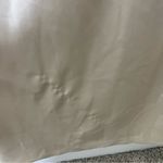 BHLDN Anthropologie Dylan One-Shoulder Satin Side Slit Gown Champagne Womens 8 Photo 11