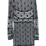 Free People Botanical Forest Knit Lace Long-Sleeve Bodycon Dress Size Medium M Photo 7