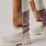 Free People  Happy Thoughts Faux Fur Boots Photo 0