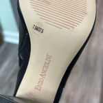 Enzo Angiolini  Hadie Leather Block Heel Booties 7.5 Photo 7