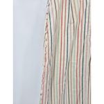 Madewell Striped Midi Skirt Women Size 14 Button Front Linen Blend Casual Photo 4