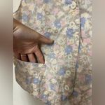 Liz Sport Vintage  Floral Button-Up Vest size 4 Photo 3