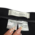Max Mara  Black High Waist Women's Slacks Size: 10 Photo 2