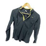 Nike Womens Pullover Sweatshirt Black 1/2 Zip Long Sleeve Stretch Mock Neck M Photo 1