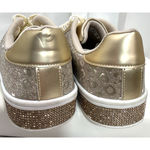 Women's Uubaris Gold Sparkled Tennis Shoes Size 8 Photo 7