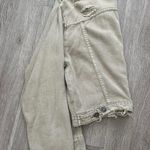 Mustard Seed Taupe Distressed Denim Jacket Photo 3