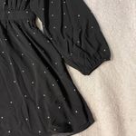 Sage NWT the Label Black Dress with White Stars Photo 34