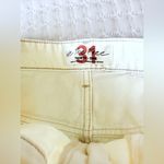 Free People We the‎ Free Bailey Denim Mini Skirt in cream size 31 White Size L Photo 6