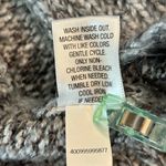 Apt. 9  Silver/Gray Knit Sweater long sleeve open front Holiday sparkle size M Photo 4