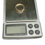 10K 10KT Fine Yellow Gold Diamond Wedding Engagement Anniversary Ring Sz 5.25 Photo 7