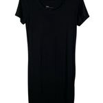 STORQ Maternity Postpartum T Shirt Dress Short Sleeve Stretch Black Size 1 US XS Photo 0