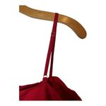 Hutch  Anthropologie Dress Women XS‎ Red Satin Bow Front Slip Midi NWT Party Photo 7