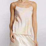 Vince Camisole Top Rainbow Pastel Satin Spaghetti Strap Photo 0