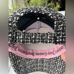 Juicy Couture Black & White Tweed Baseball Hat - One Size NWT Photo 2
