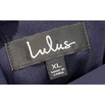 Lulus Air Romance Navy Blue Maxi Dress Photo 3