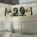 We The Free  Loving Good Vibrations Distressed Mid Rise Denim Shorts White 29 NWT Photo 6