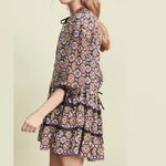 Alice + Olivia  Arnette Tiered Tunic Dress Size M Photo 1