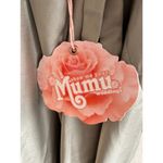 Show Me Your Mumu  Taylor Tube Maxi Dress in Steel Blue Luxe Satin M NWT Photo 5